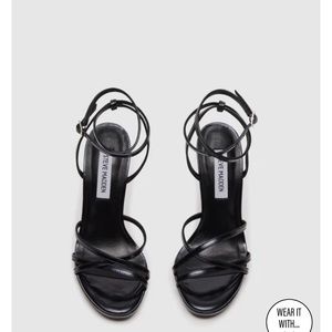 Black heels Steve Madden -Jayla Black leather